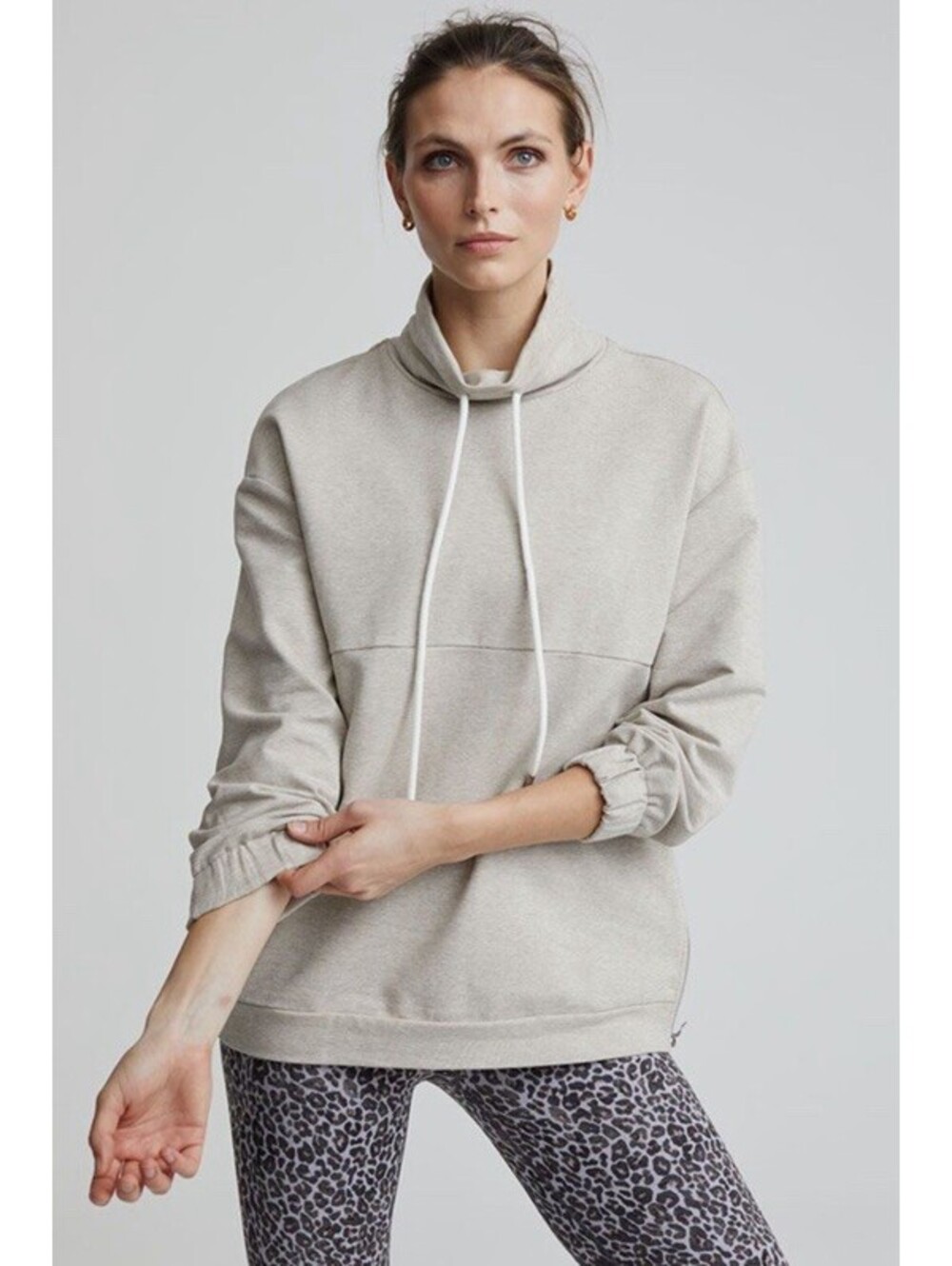 Varley Warwick Sweatshirt - GREY MARL